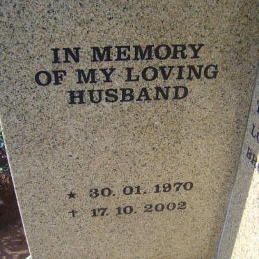 MZONELI Sibusiso Oswald 1970-2002