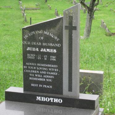 MBOTHO Juba James 1940-1996