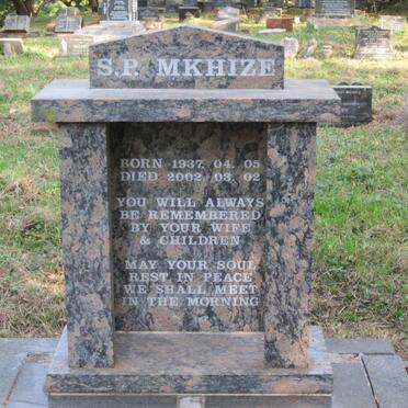 MKHIZE S.P. 1937-2002