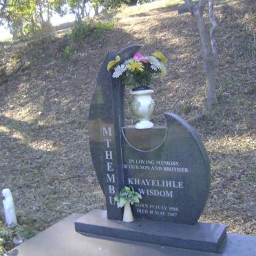 MTHEMBU Khayalihle Wisdom 1980-2007