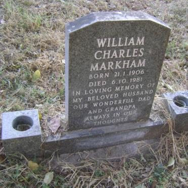 MARKHAM William Charles 1906-1981