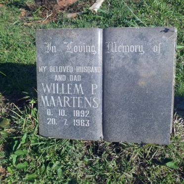 MAARTENS Willem P. 1892-1963