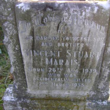 MARAIS Vincent Stuart 1939-1955