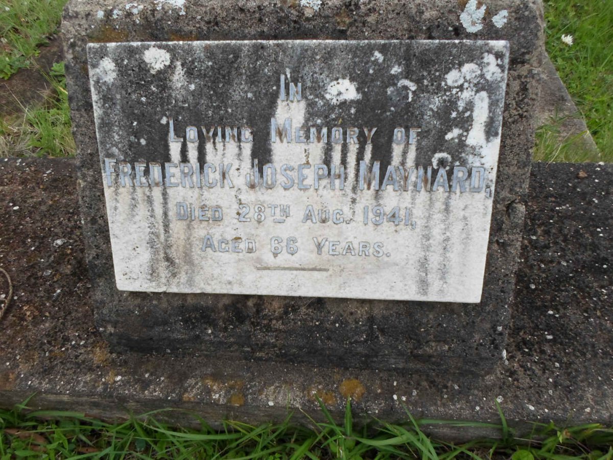 MAYNARD Frederick Joseph -1941