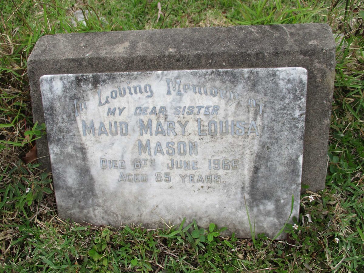 MASON Maud Mary Louisa -1966