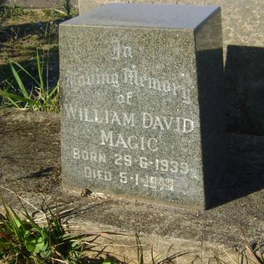 MAGIC William David 1939-1943