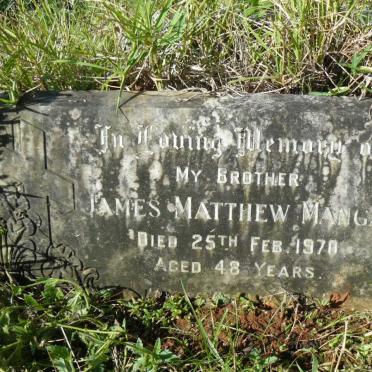 MANGAN James Matthew -1970