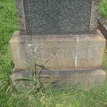 MACMILLAN Elizabeth Speirs nee FOSTER 1862-1924 