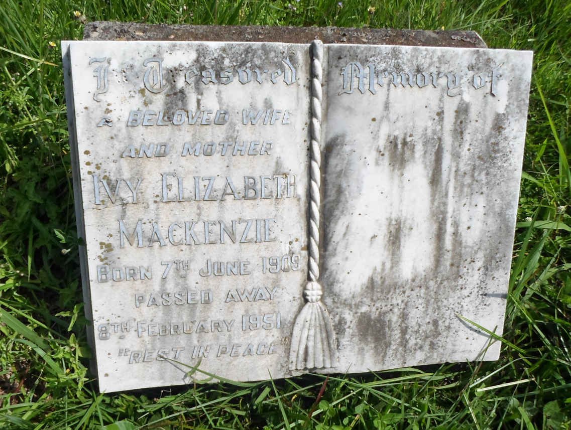 MACKENZIE Ivy Elizabeth 1909-1951