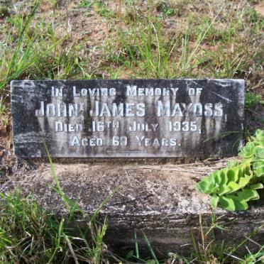 MAYOSS John James -1935