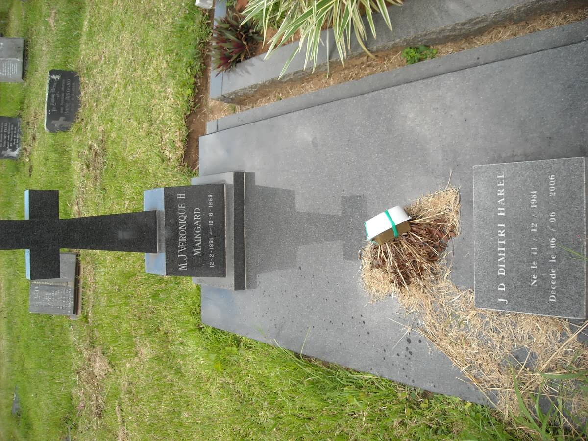 MAINGARD M.J. Veronique H. 1891-1969 :: HAREL J.D. Dimitri 1981-2006