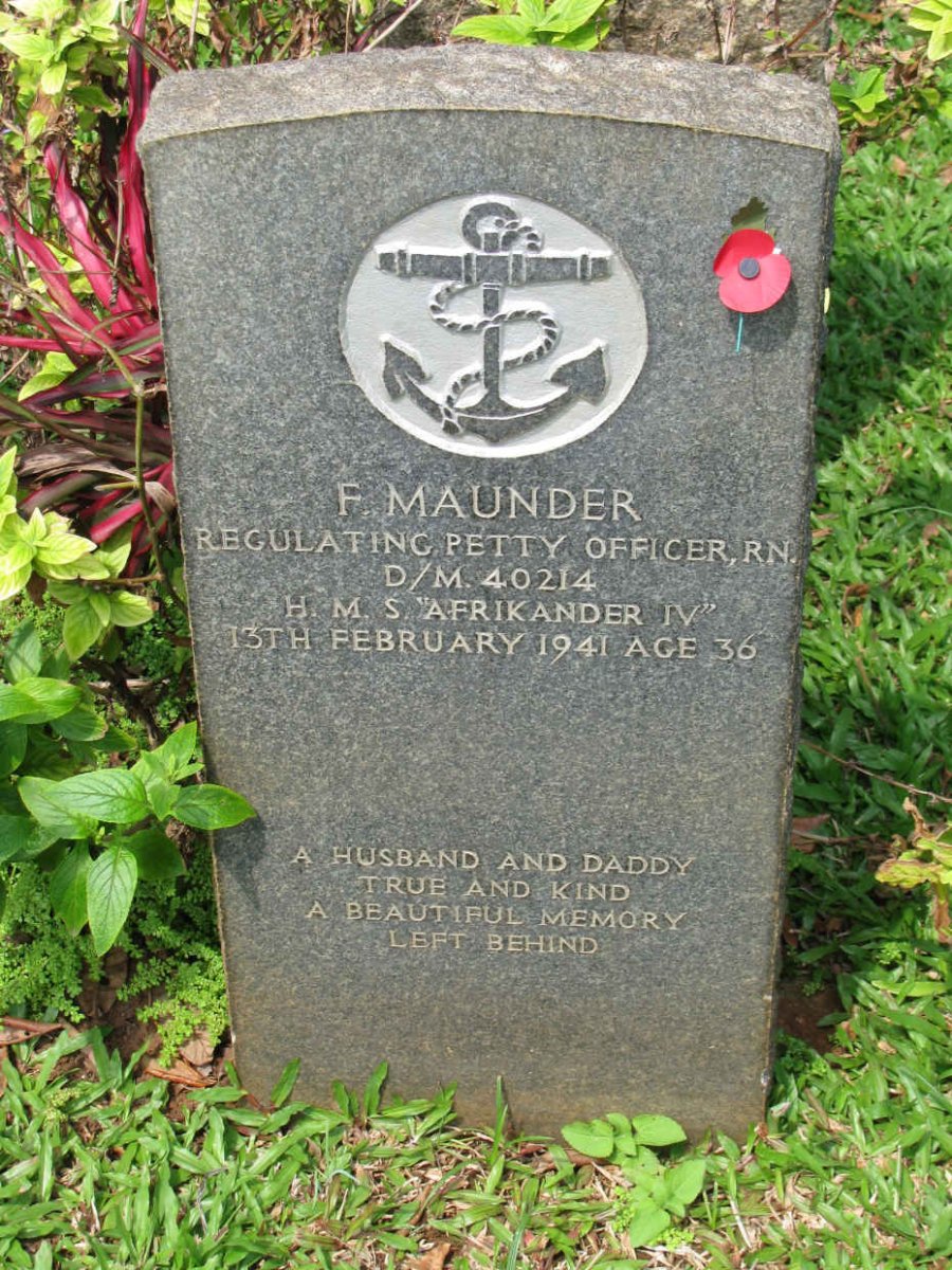 MAUNDER F. -1941