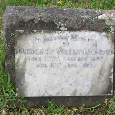 MARSH Frederick William 1899-1963