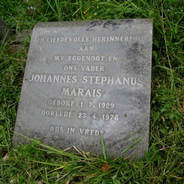 MARAIS Johannes Stephanus 1929-1976