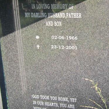 MAGWAZA Khethinkosi Herman 1966-2001