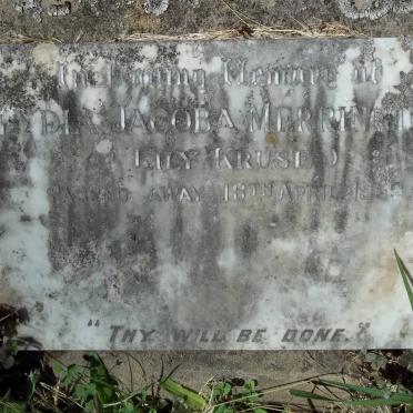 MERRINGTON Lydia Jacoba  -1959