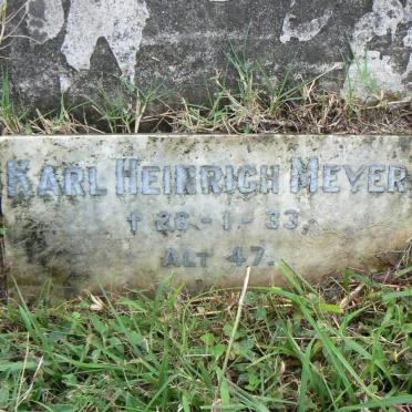 MEYER Karl Heinrich -1933