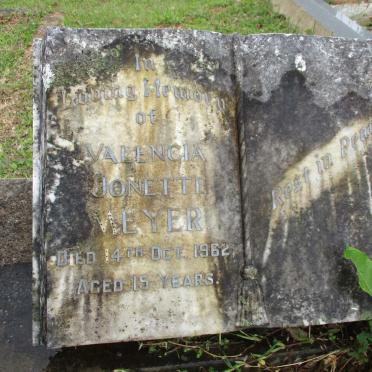 MEYER Valencia Jonette -1962