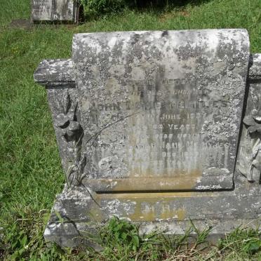 MEINTJES John David -1937 &amp; Mary Hannah Jane  -1950