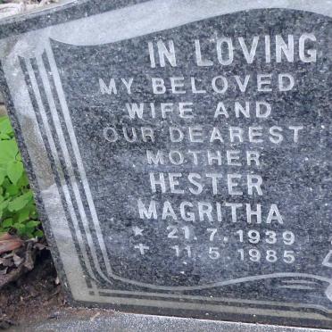 MEIRING Hester Magritha 1939-1985 