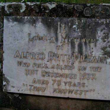 MILBANK Alfred Britt -1937