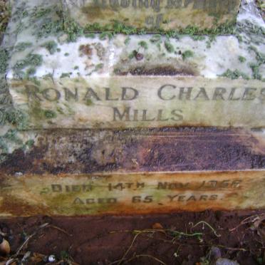 MILLS Ronald Charles -1956