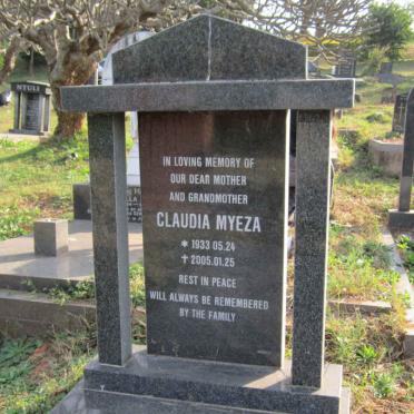 MYEZA Claudia 1933-2005