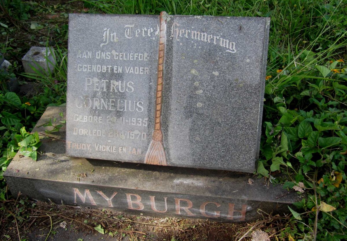 MYBURGH Petrus Cornelius 1935-1970
