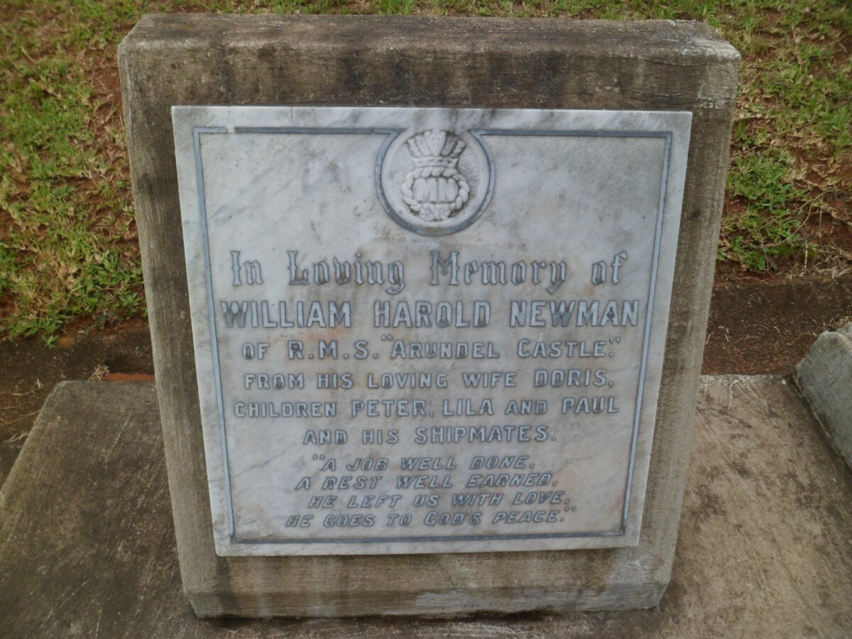 NEWMAN William Harold