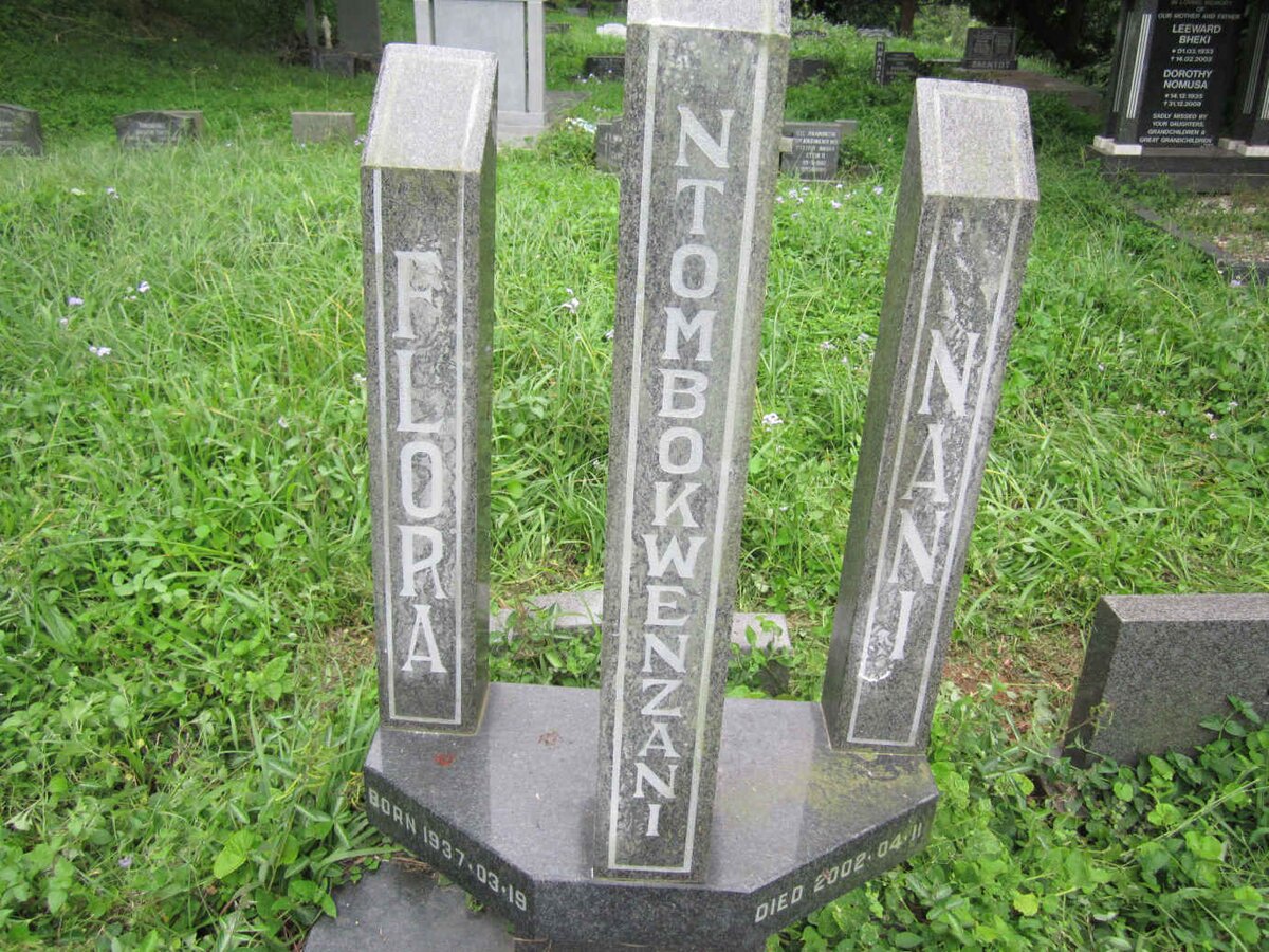 NTOMBOKWENZANI Flora Nani 1937-2002