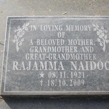 NAIDOO Rajamma 1921-2009