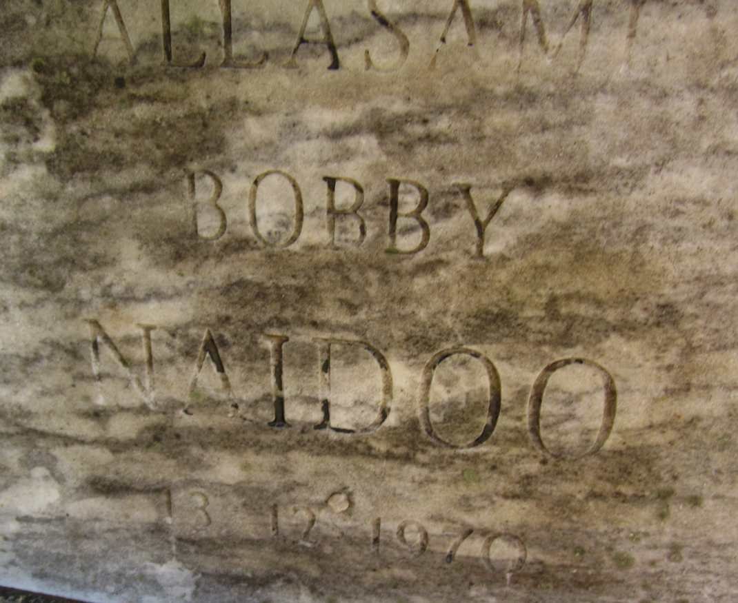 NAIDOO Allasami Bobby -1970