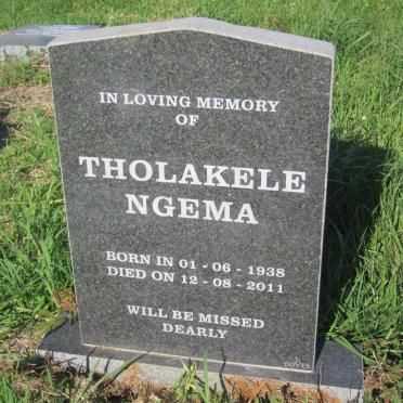 NGEMA Tholakele 1938-2011