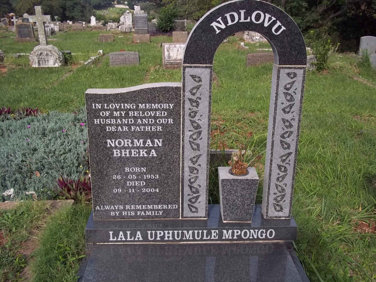 NDLOVU Norman Bheka 1953-2004