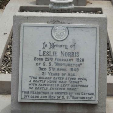NORRIS Leslie 1928-1949