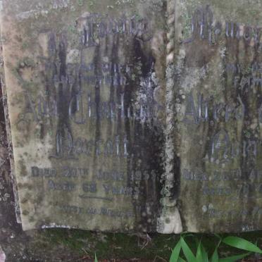 NORCOTT Alfred Enoch -1966 &amp; Ada Charlotte -1955