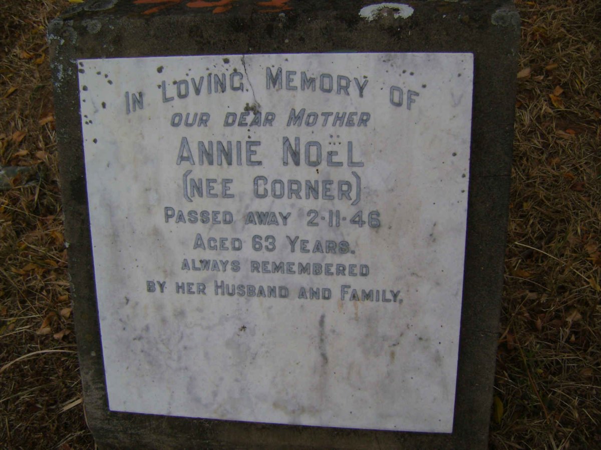 NOËL Annie nee CORNER -1946