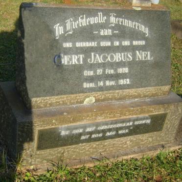 NEL Gert Jacobus 1928-1953