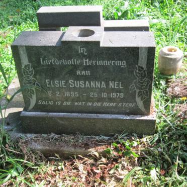NEL Elsie Susanna 1895-1979