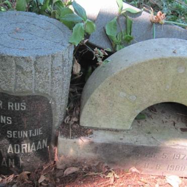 VAN NIEKERK Burger Adriaan 1976-1980