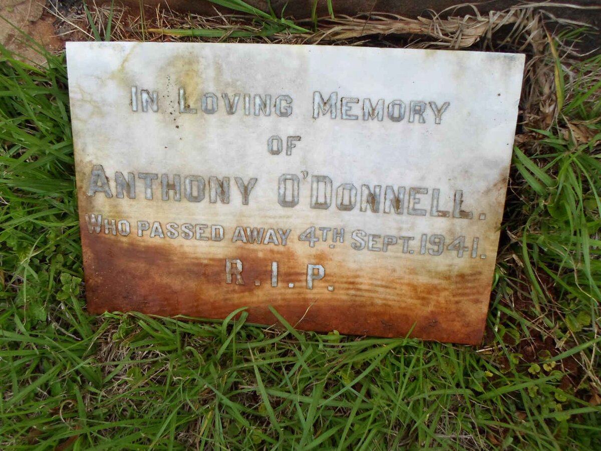 O’DONNELL Anthony -1941