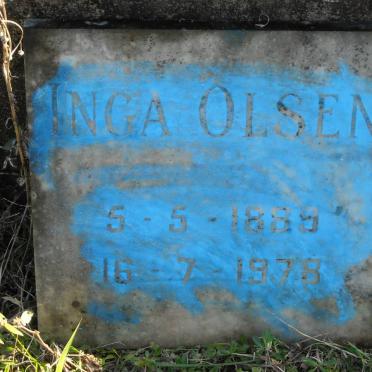 OLSEN Inga 1889-1978