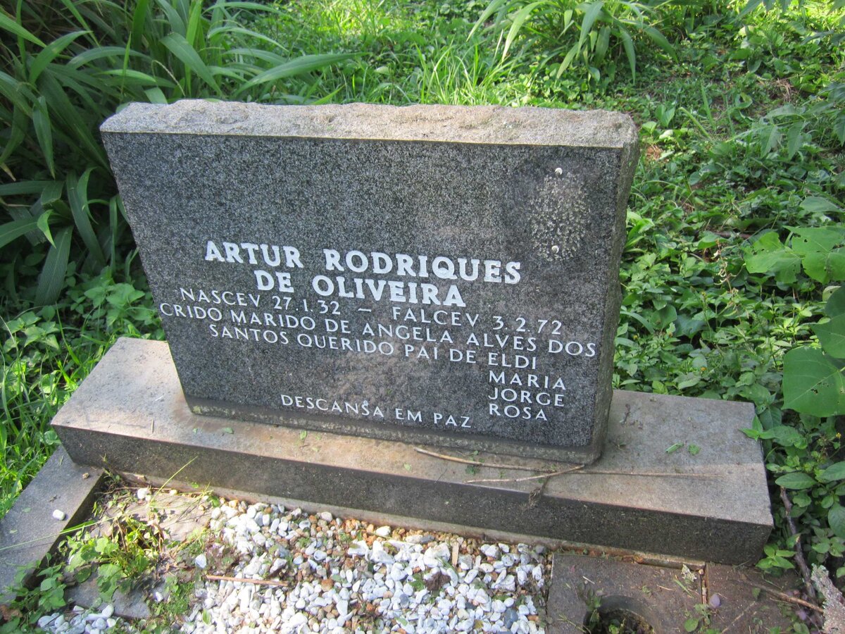OLIVEIRA Artur Rodriques, de 1932-1972