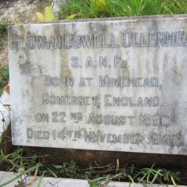 OLLERHEAD Owen Oswell 1890-1946