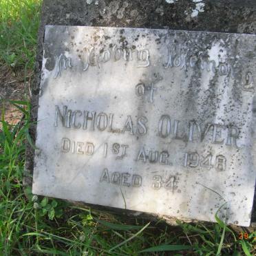 OLIVER Nicholas -1948