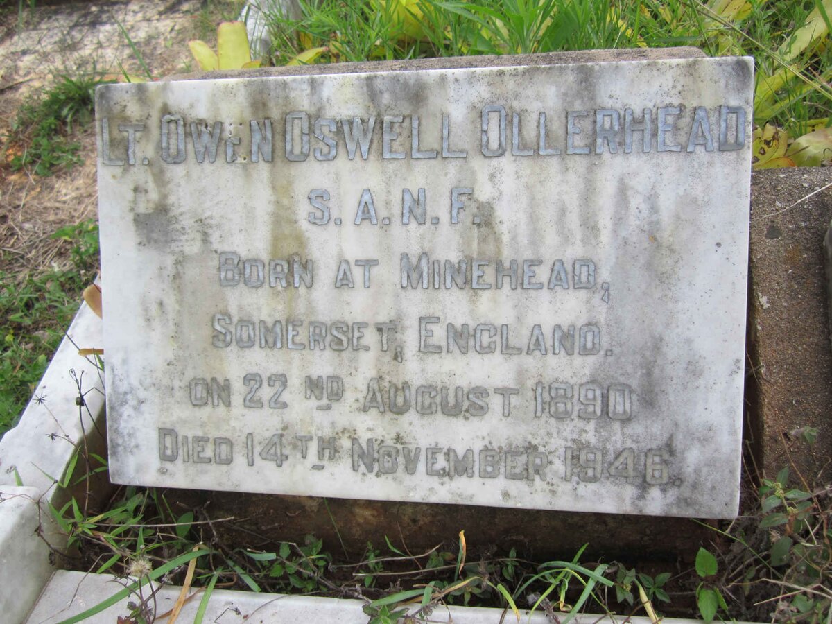 OLLERHEAD Owen Oswell 1890-1946