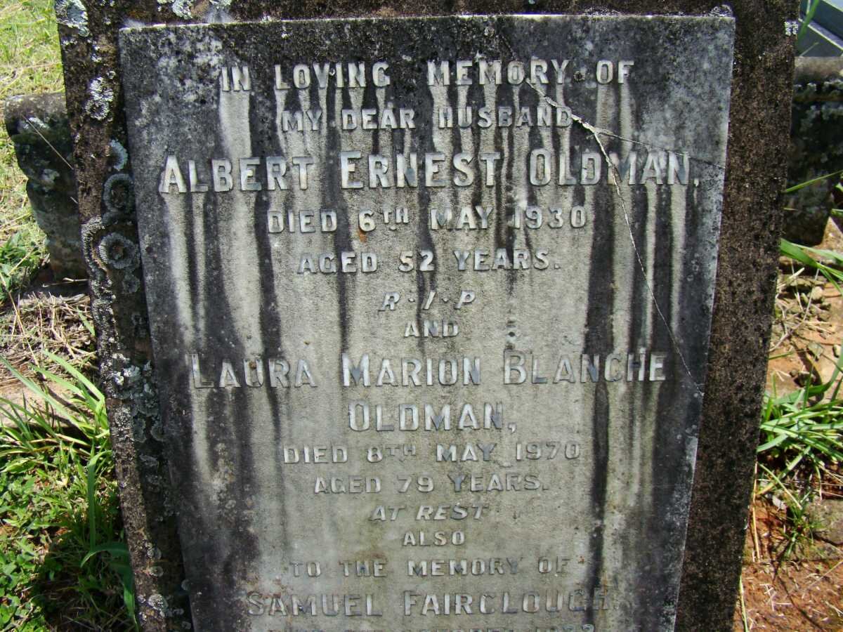 OLDMAN :: FAIRCLOUGH