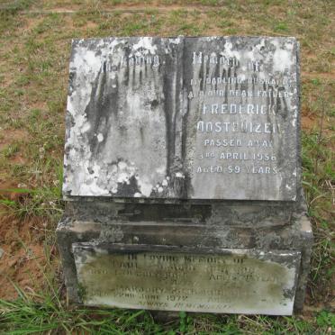 OOSTHUIZEN Frederick -1956 :: RICHARDS Paul Edmond -1965 &amp; Marjory Ruth -1972 