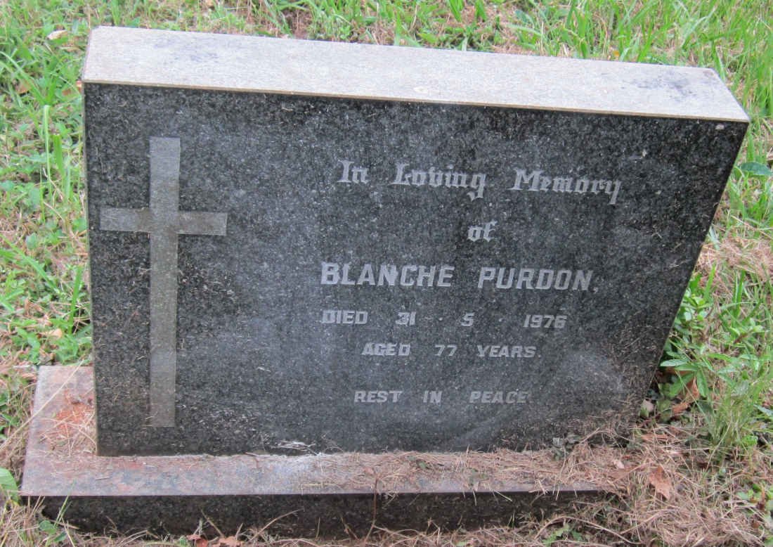 PURDON Blanche -1976