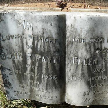 PAYNE John R. -1936 :: PAYNE Ellen -1937